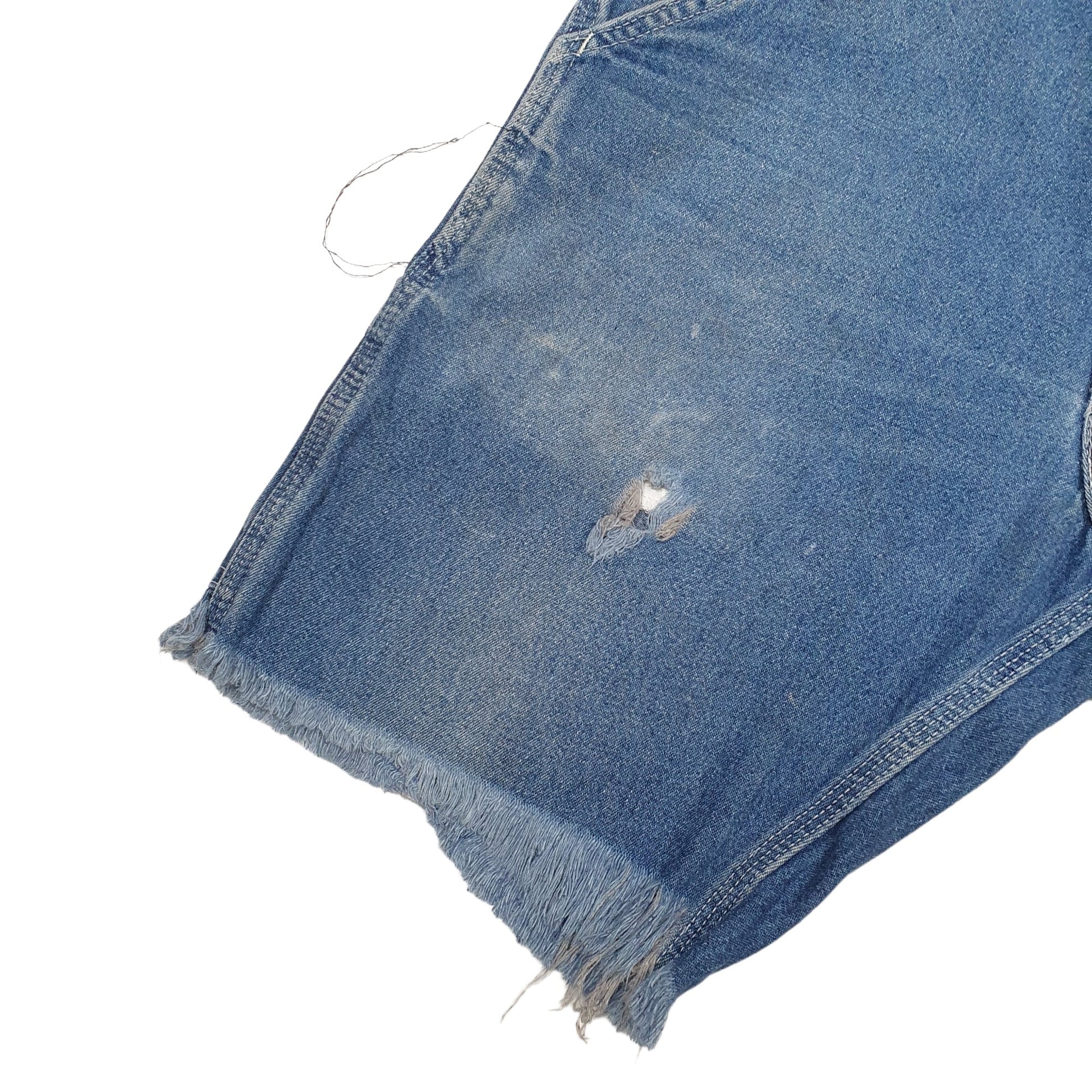 Mens Blue Carhartt  Denim Shorts