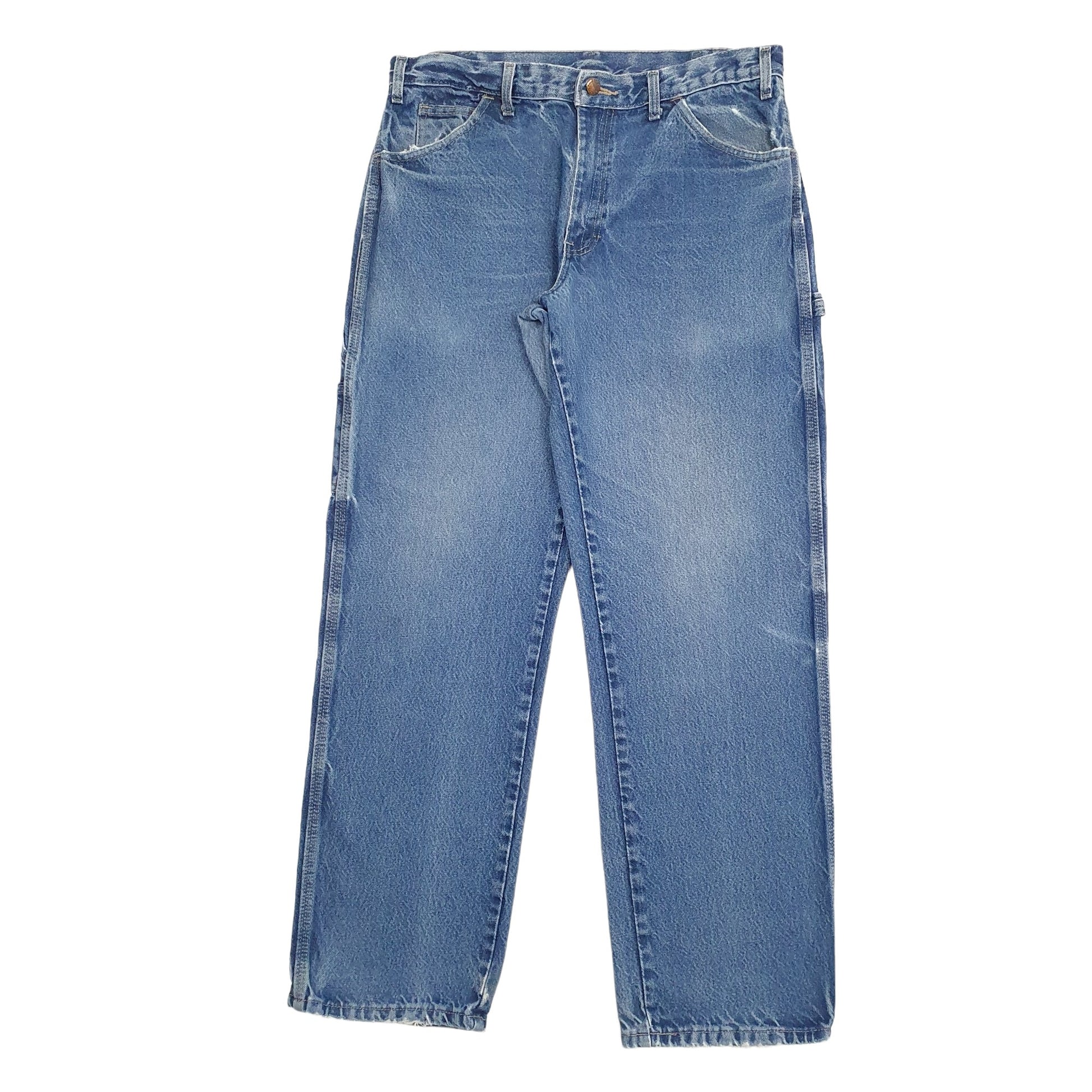 Mens Blue Dickies  Carpenter Trousers