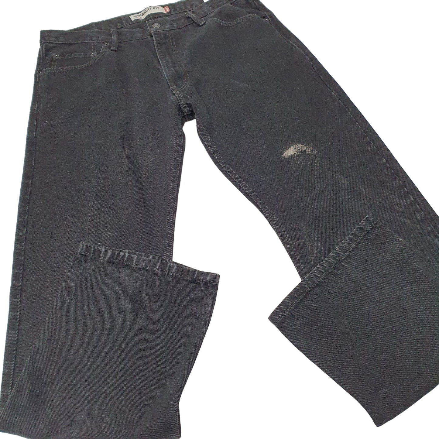 Mens Black Levis  505 JeansW38 L32