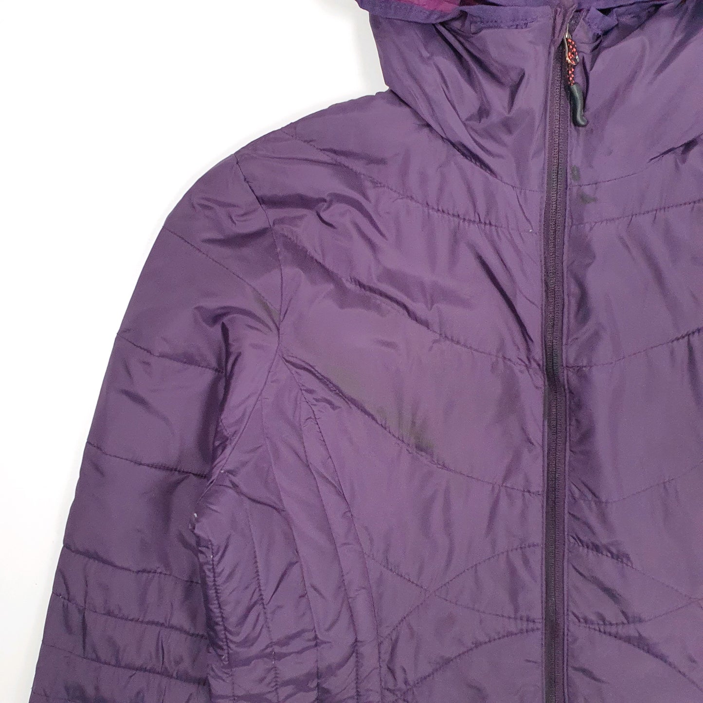 Womens Purple Champion Longline Lightweight  Coat