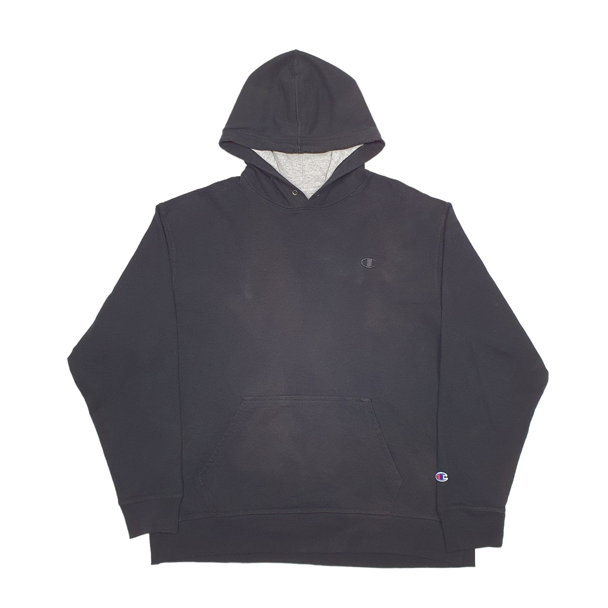 Mens Black Champion  Hoodie Jumper