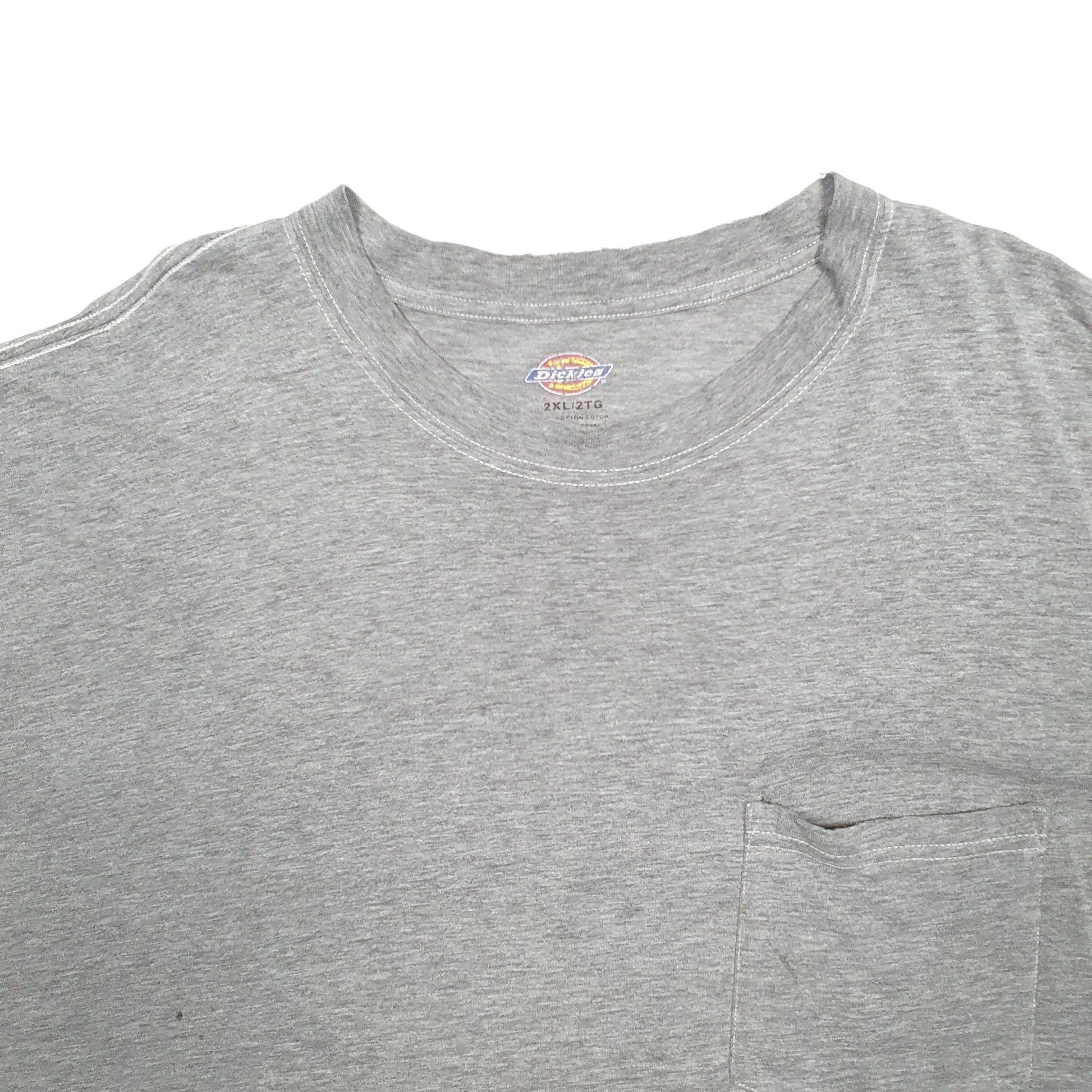 Mens Grey Dickies  Short Sleeve T Shirt