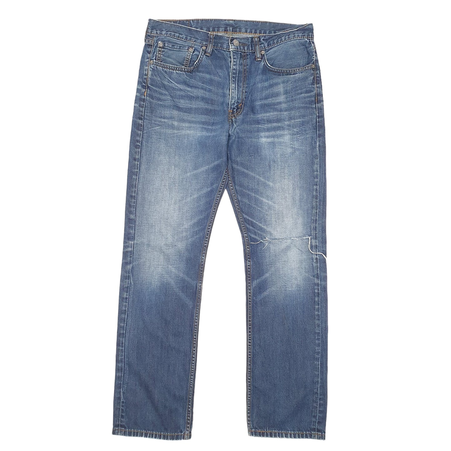 Mens Blue Levis  513 JeansW34 L32