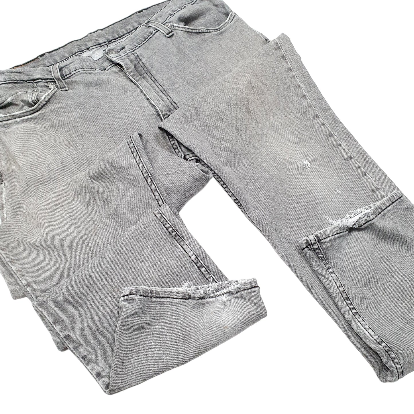 Mens Grey Levis Stretch 511 JeansW38 L30