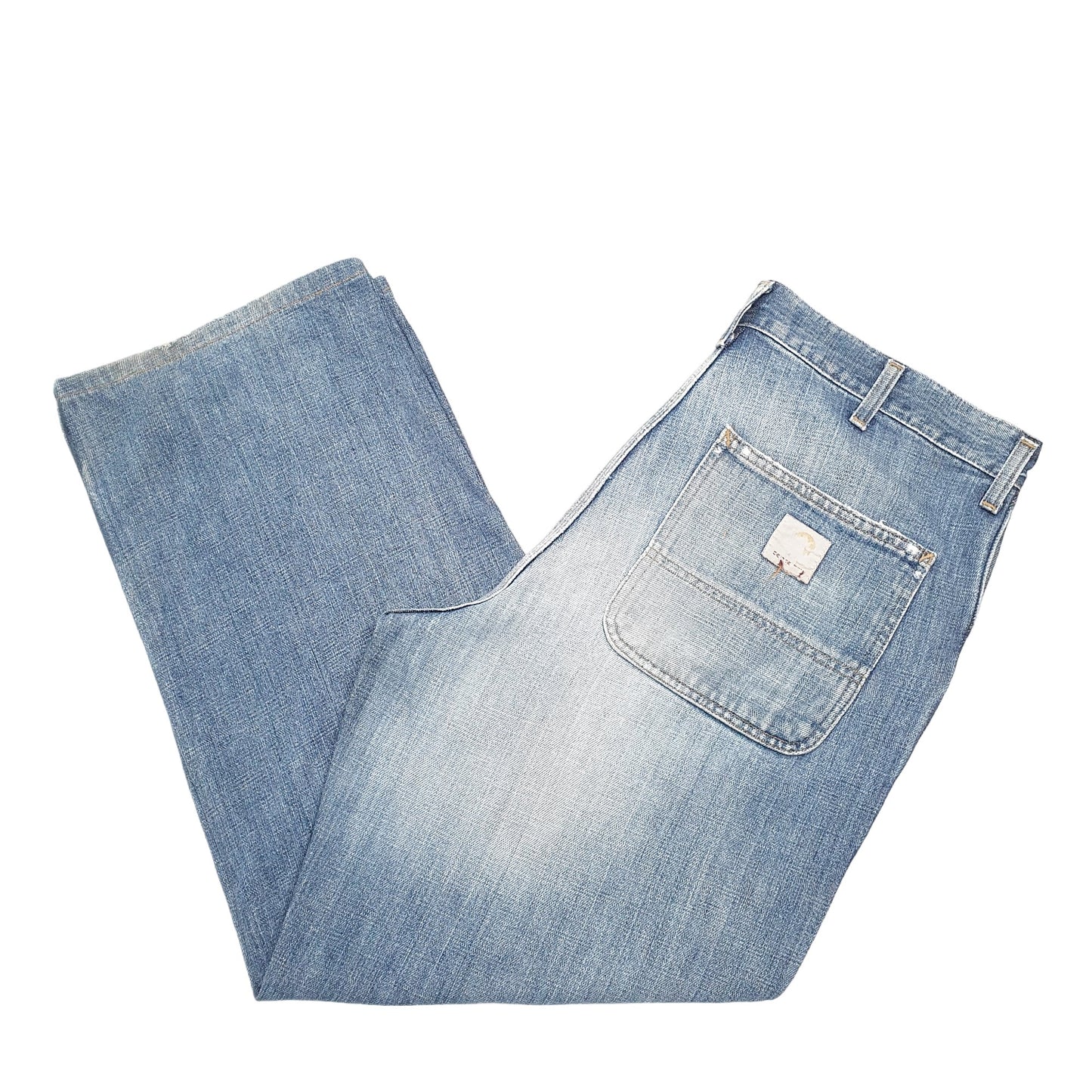 Mens Blue Carhartt Casual Casual JeansW36 L30