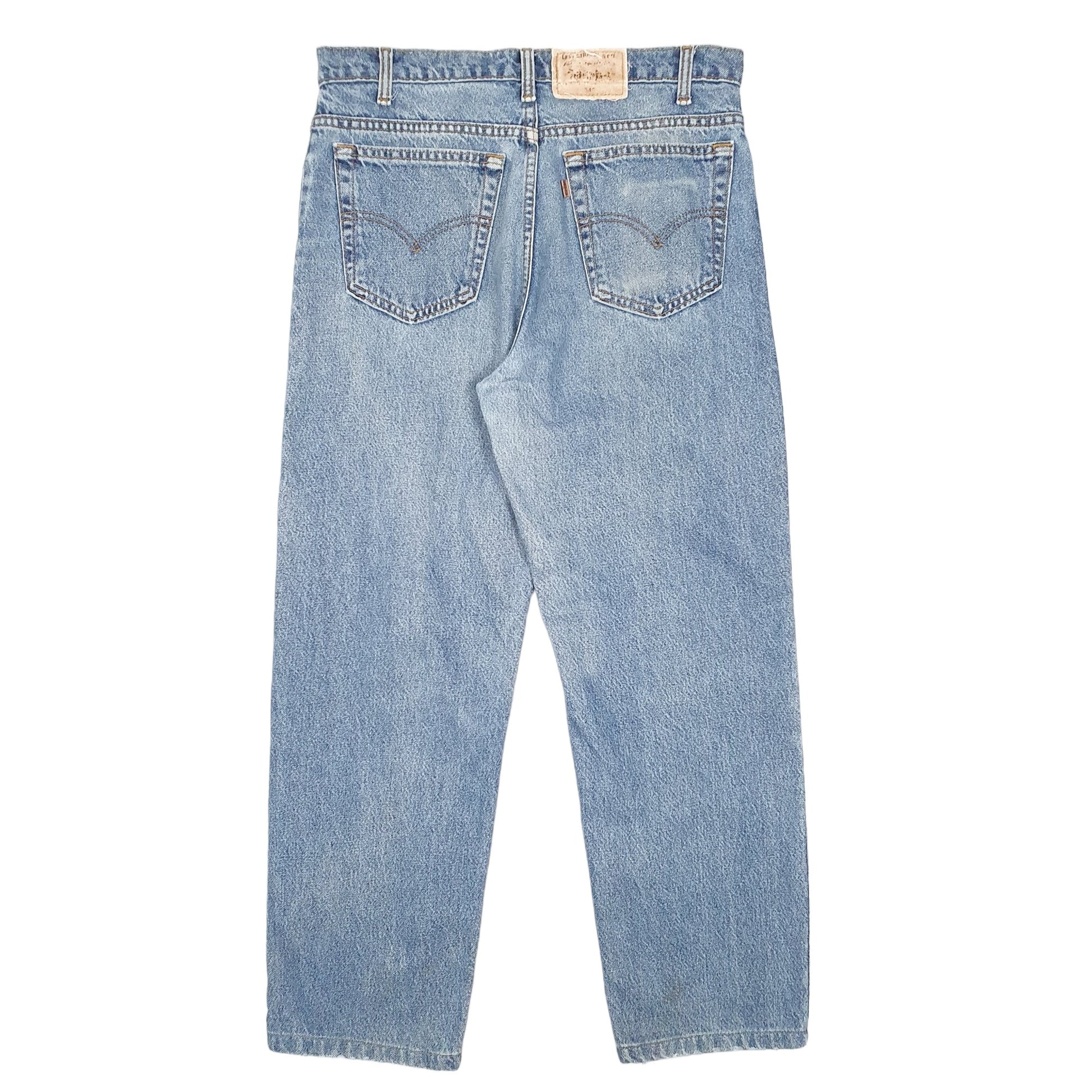 Mens Blue Levis Vintage 540 Relaxed Signature JeansW34 L30