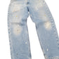 Mens Blue Carhartt Carpenter B17 JeansW32 L28