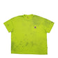 Mens Yellow Carhartt  Short Sleeve T Shirt