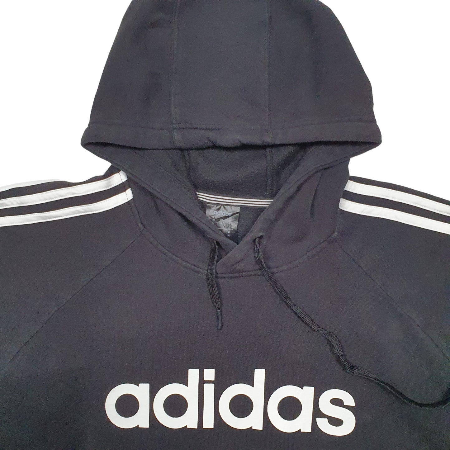 Mens Black Adidas  Hoodie Jumper