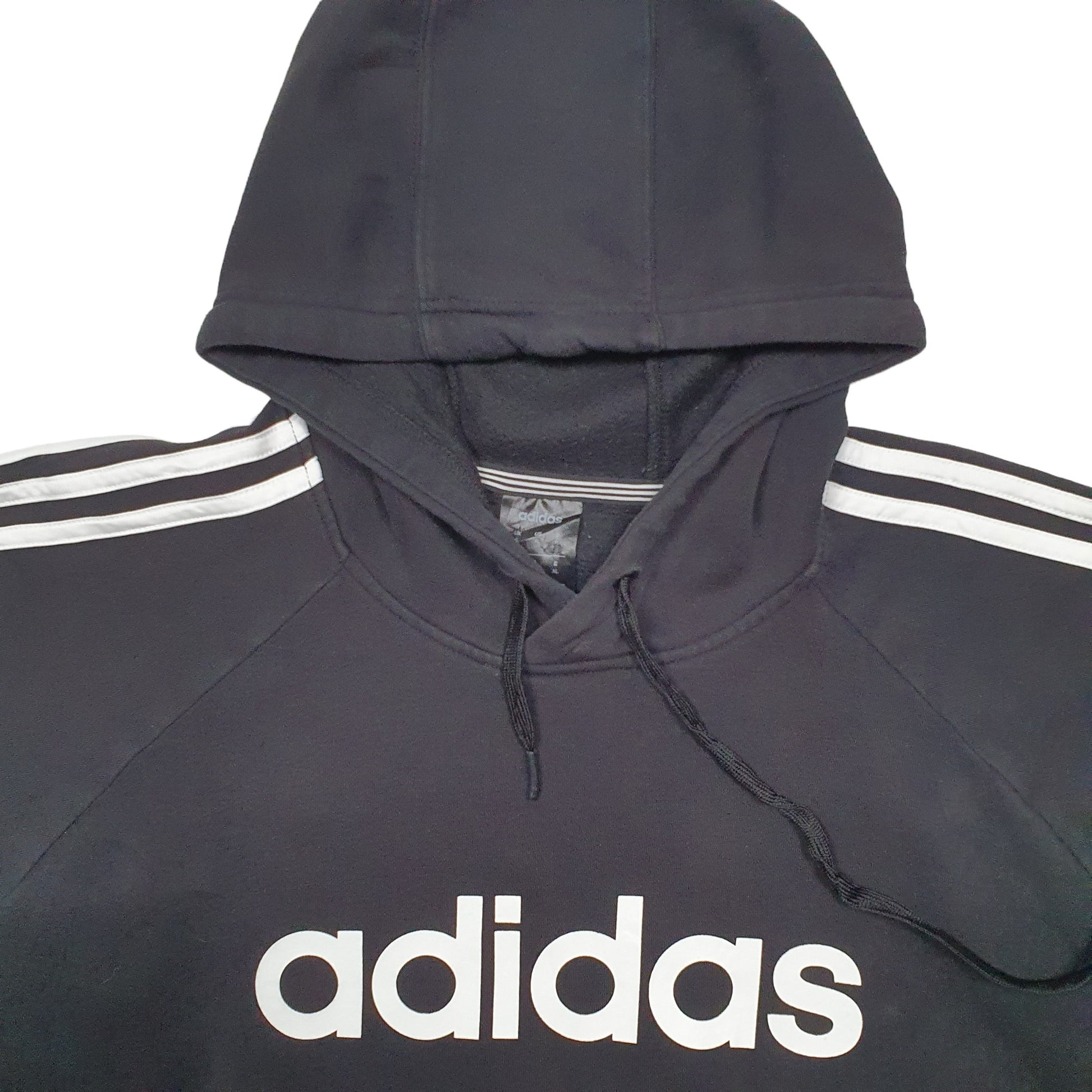Mens Black Adidas  Hoodie Jumper