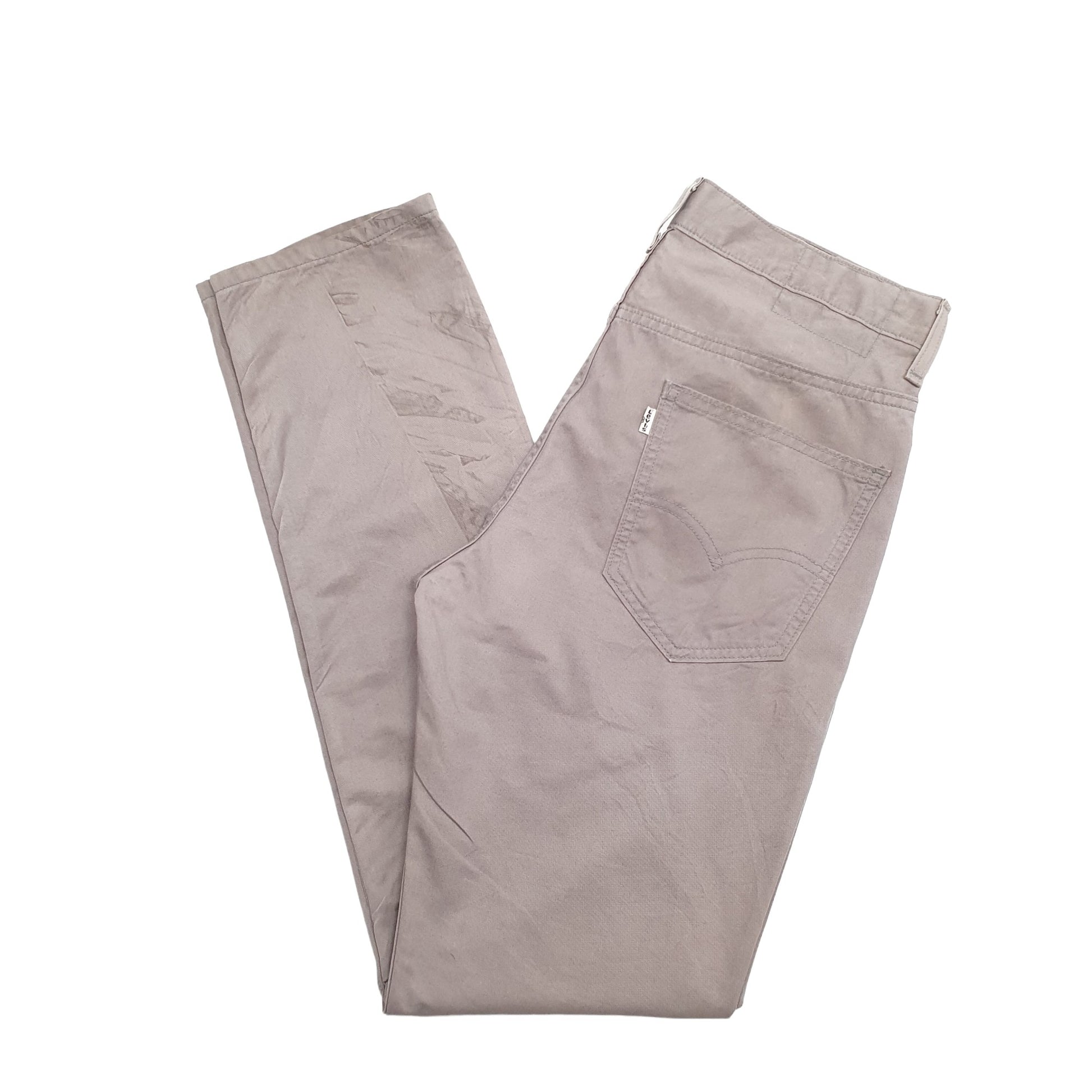 Mens Grey Levis  Chino Trousers