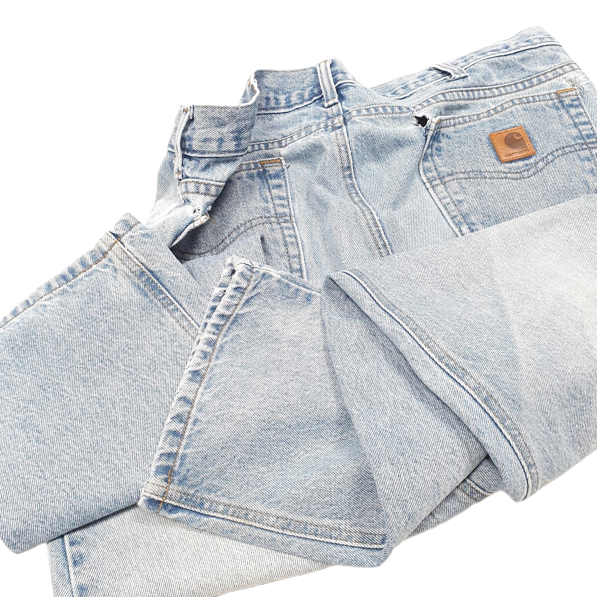 Mens Blue Carhartt Traditional Casual JeansW36 L30