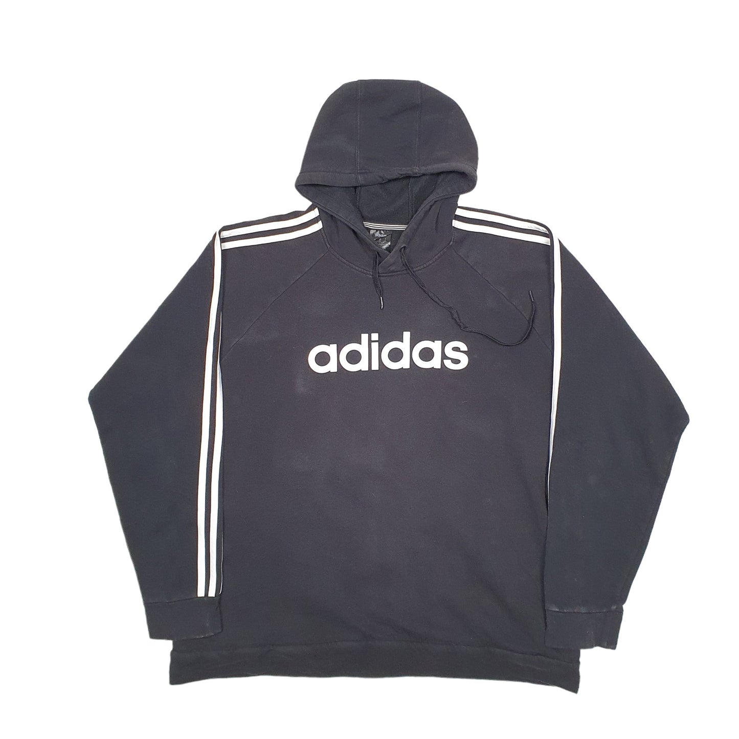 Mens Black Adidas  Hoodie Jumper