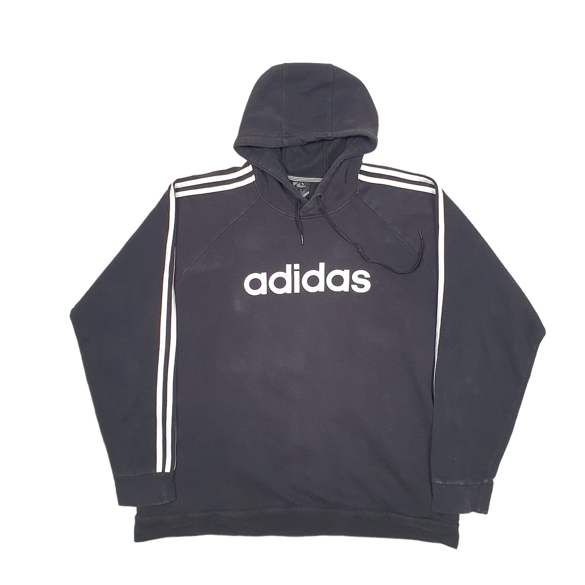 Mens Black Adidas  Hoodie Jumper