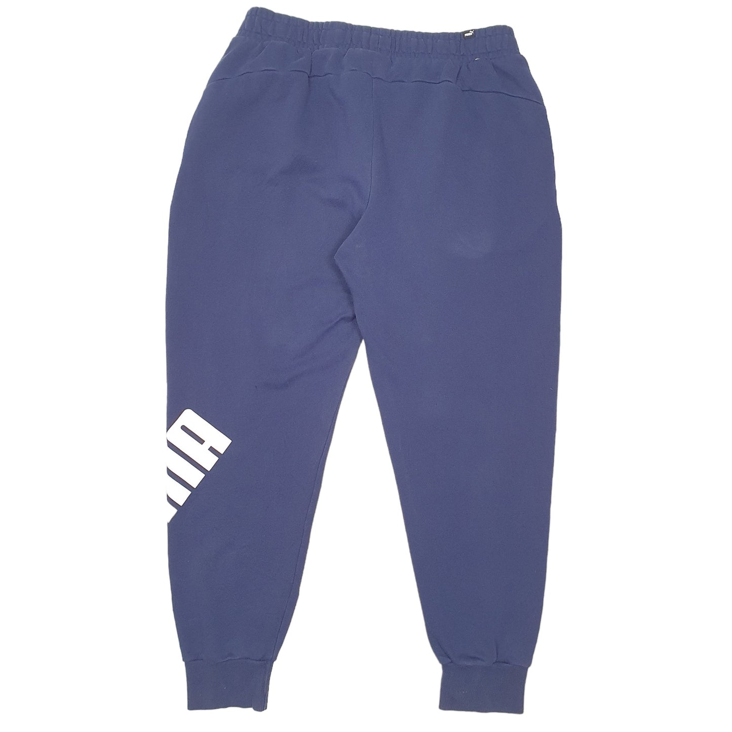 Mens Navy Puma  Jogger Trousers