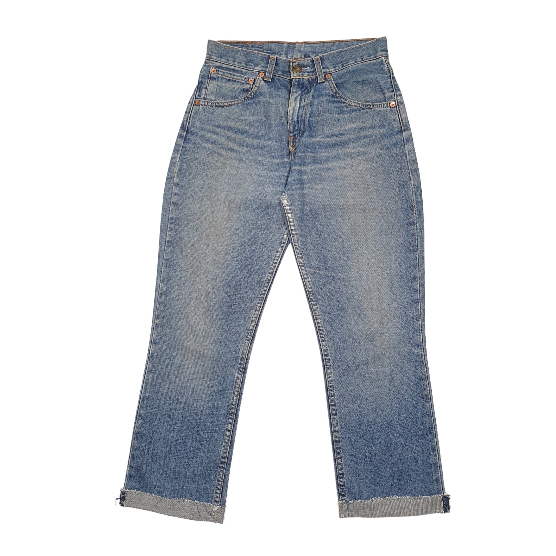 Womens Blue Levis  595 JeansW28 L26