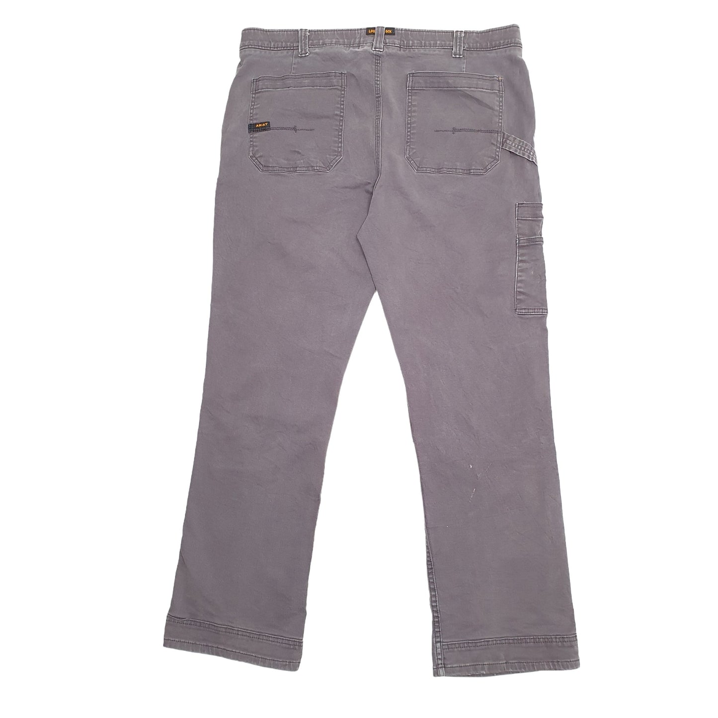 Mens Grey Ariat  Carpenter Trousers