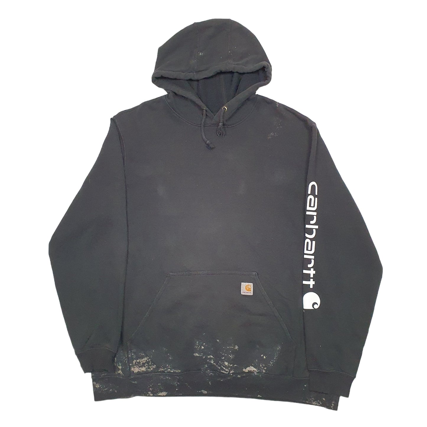 Mens Black Carhartt  Hoodie Jumper