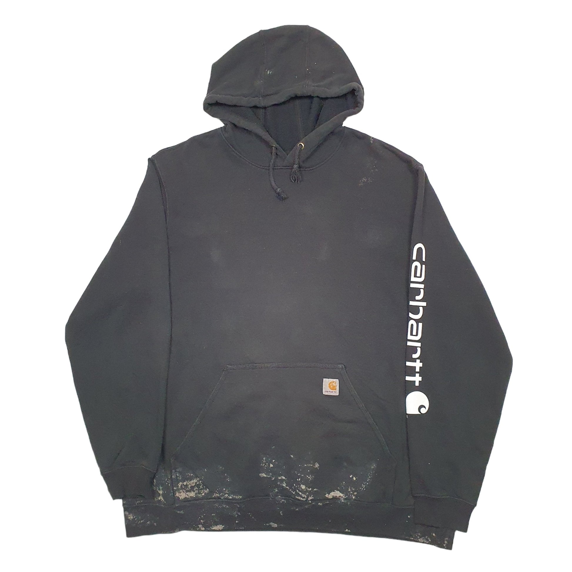 Mens Black Carhartt  Hoodie Jumper