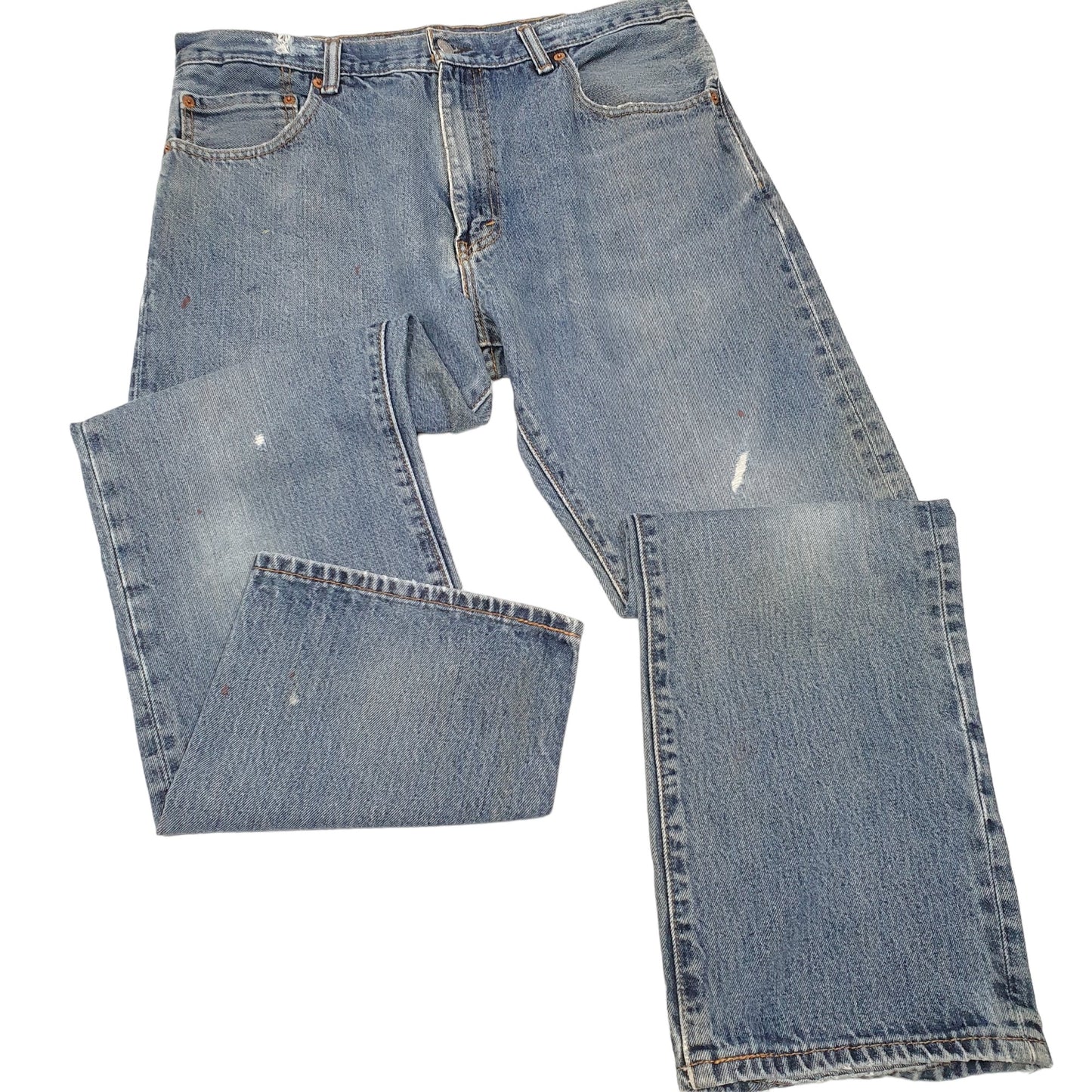 Mens Blue Levis  517 JeansW35 L30