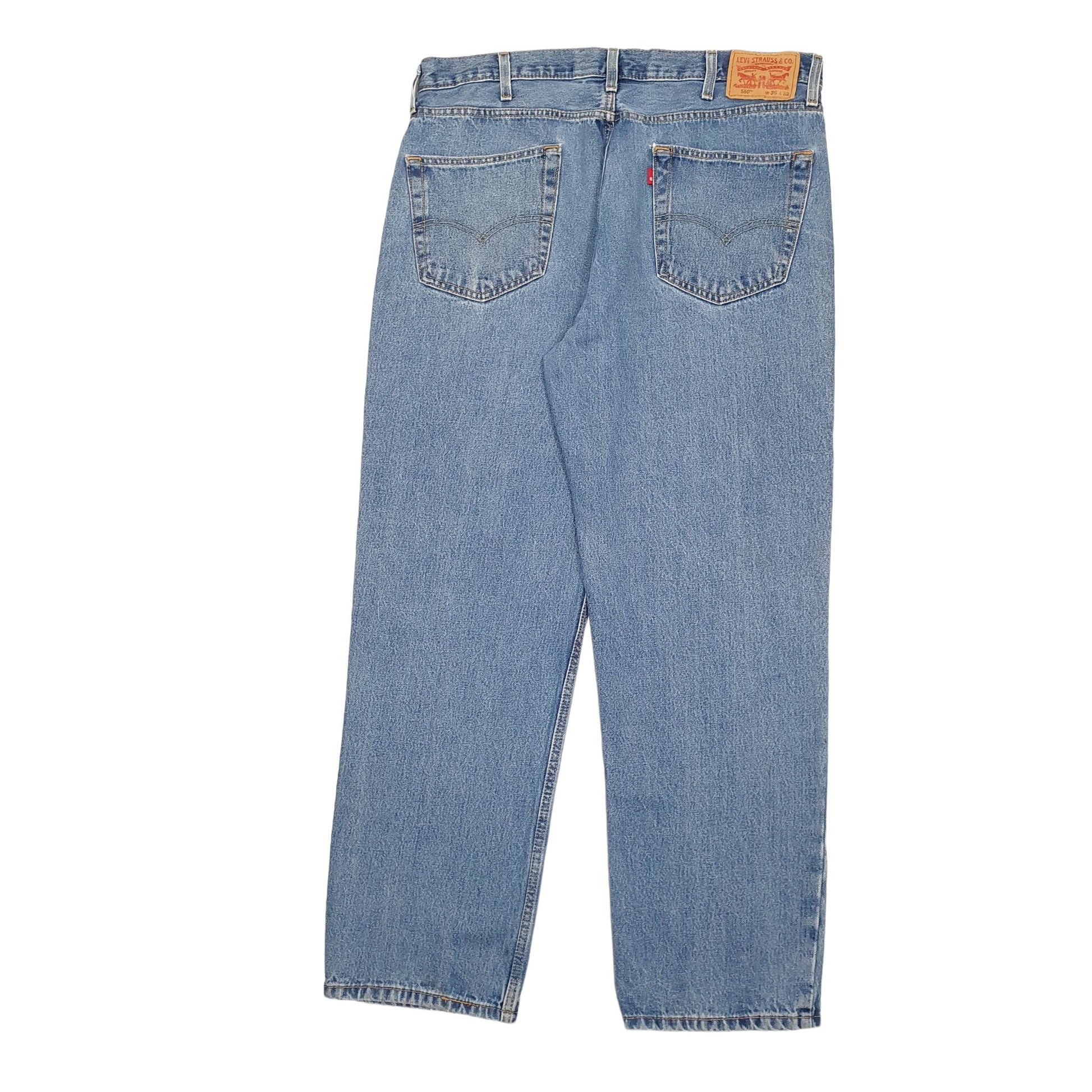 Mens Blue Levis  550 JeansW38 L32