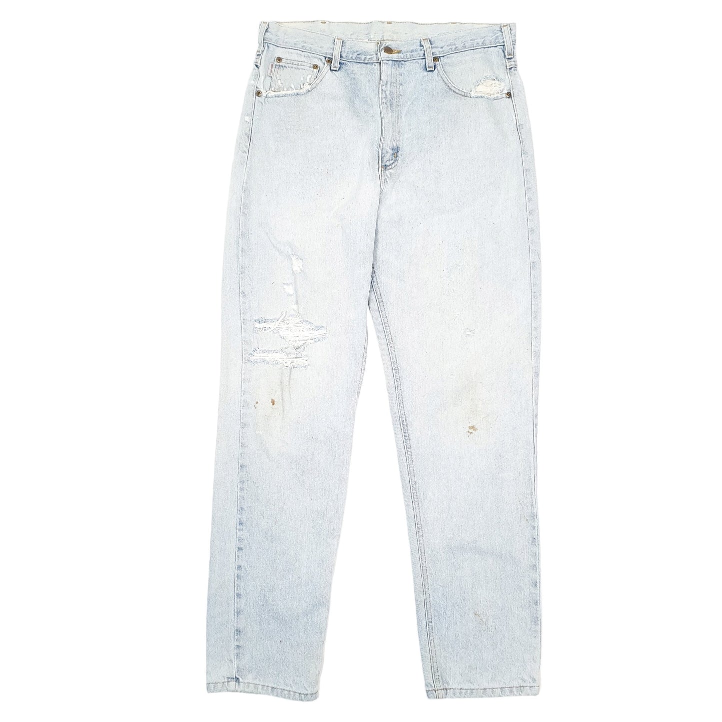 Mens Blue Carhartt Carpenter Casual JeansW36 L36