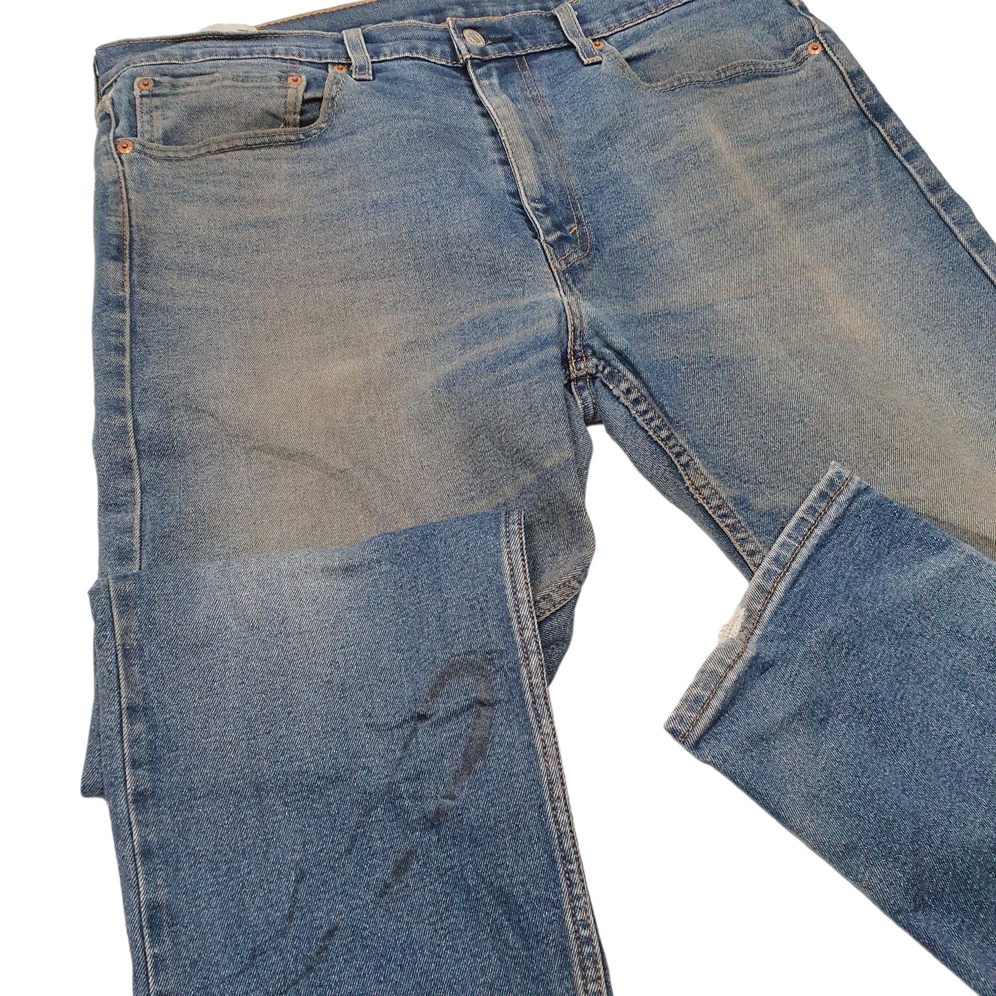 Mens Blue Levis Stretch 502 JeansW38 L32
