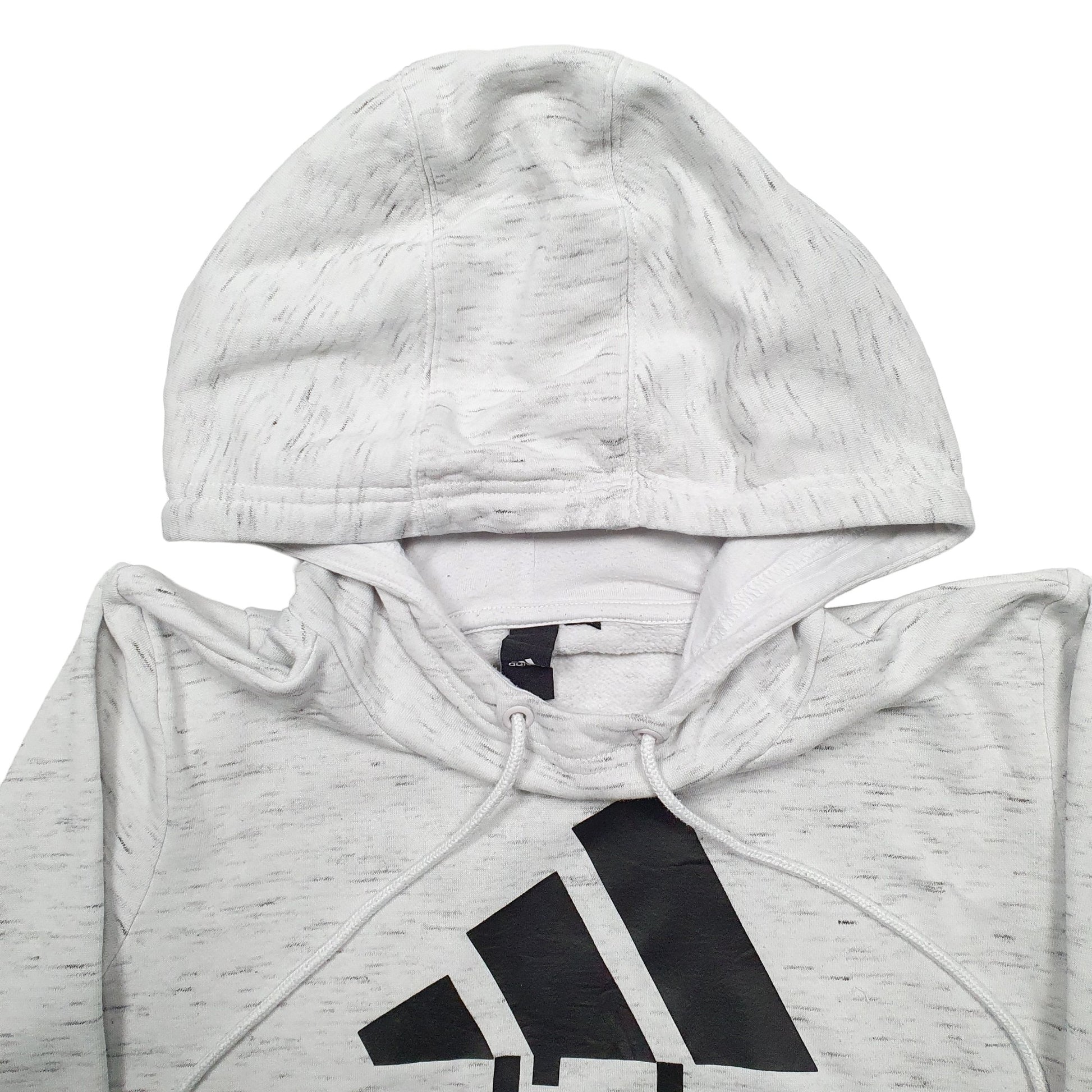 Womens Grey Adidas  Hoodie Jumper