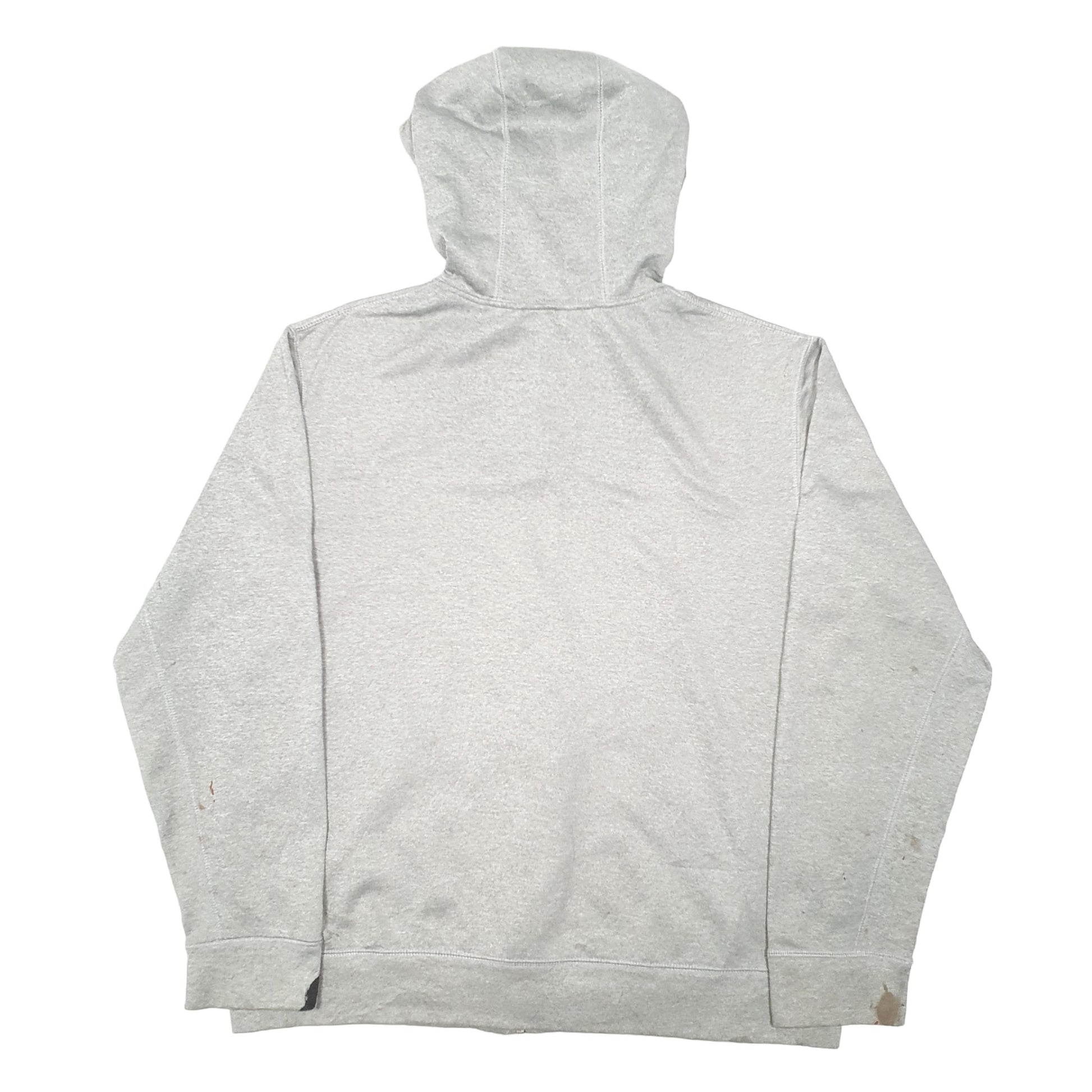 Mens Grey Nike Hoodie Active Therma Fit Gym Workout Full Zip Jumper