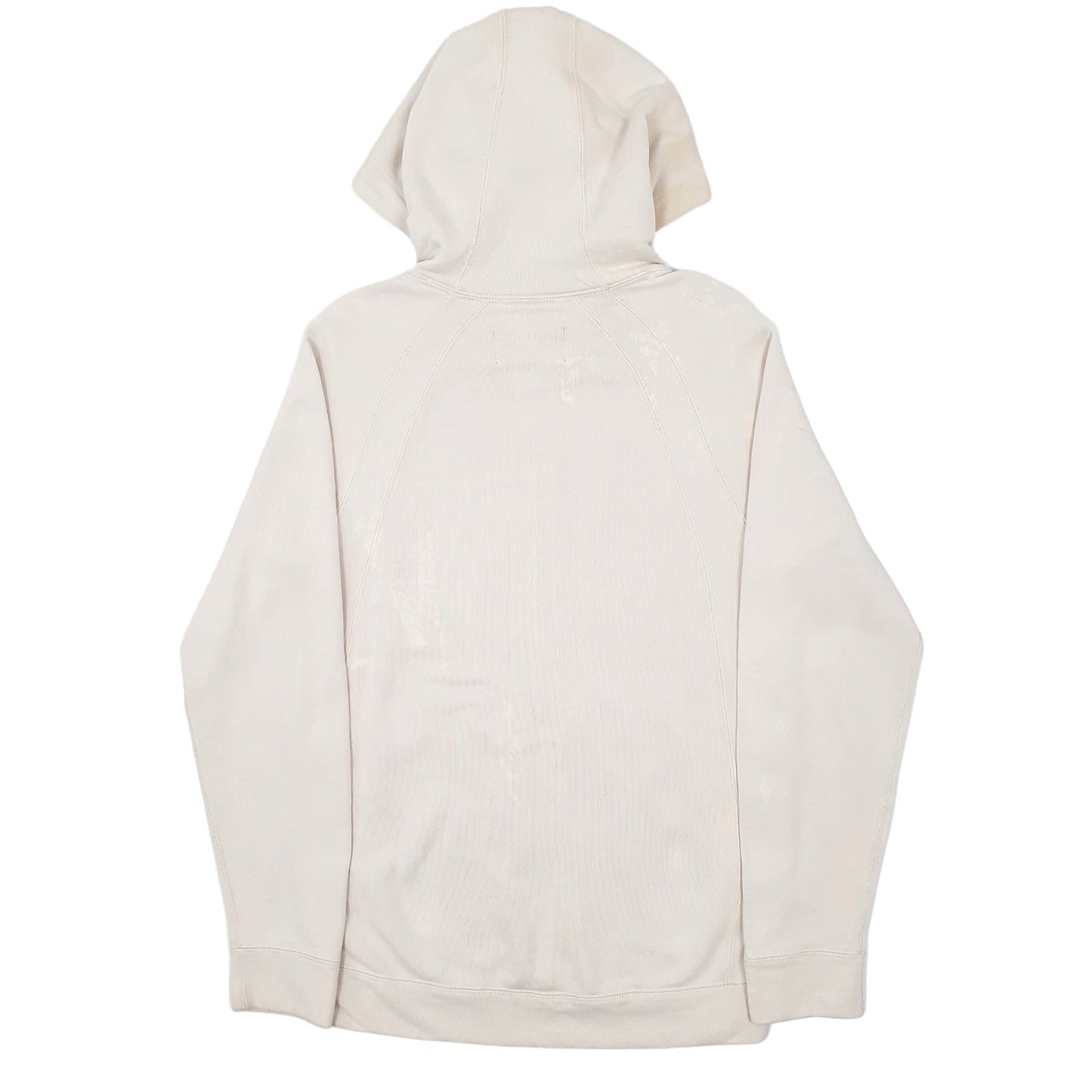 Mens Beige Nike Jordan Basketball Hoodie Full Zip Jumper