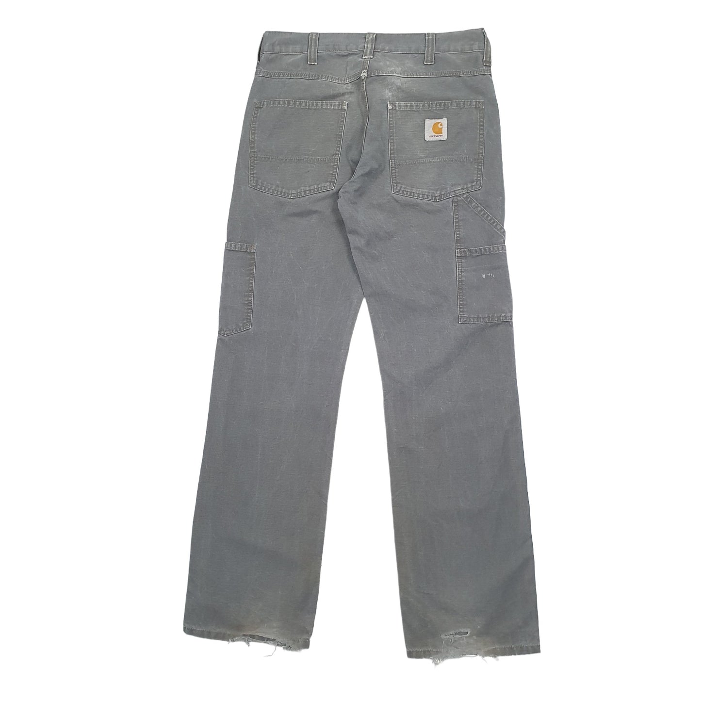 Mens Grey Carhartt Trax Pant Carpenter Trousers