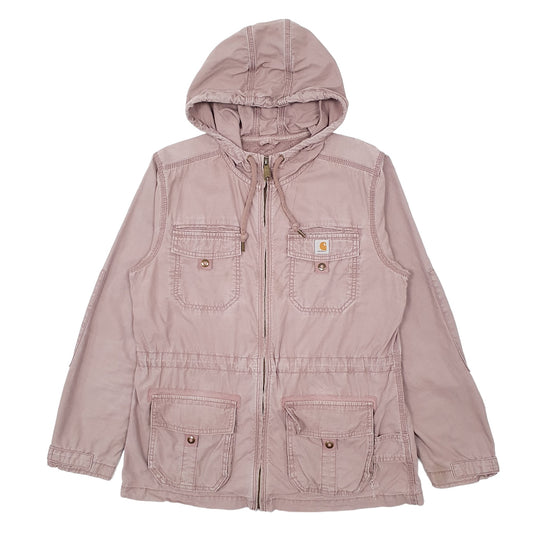 Womens Pink Carhartt El Paso Utility Workwear  Coat