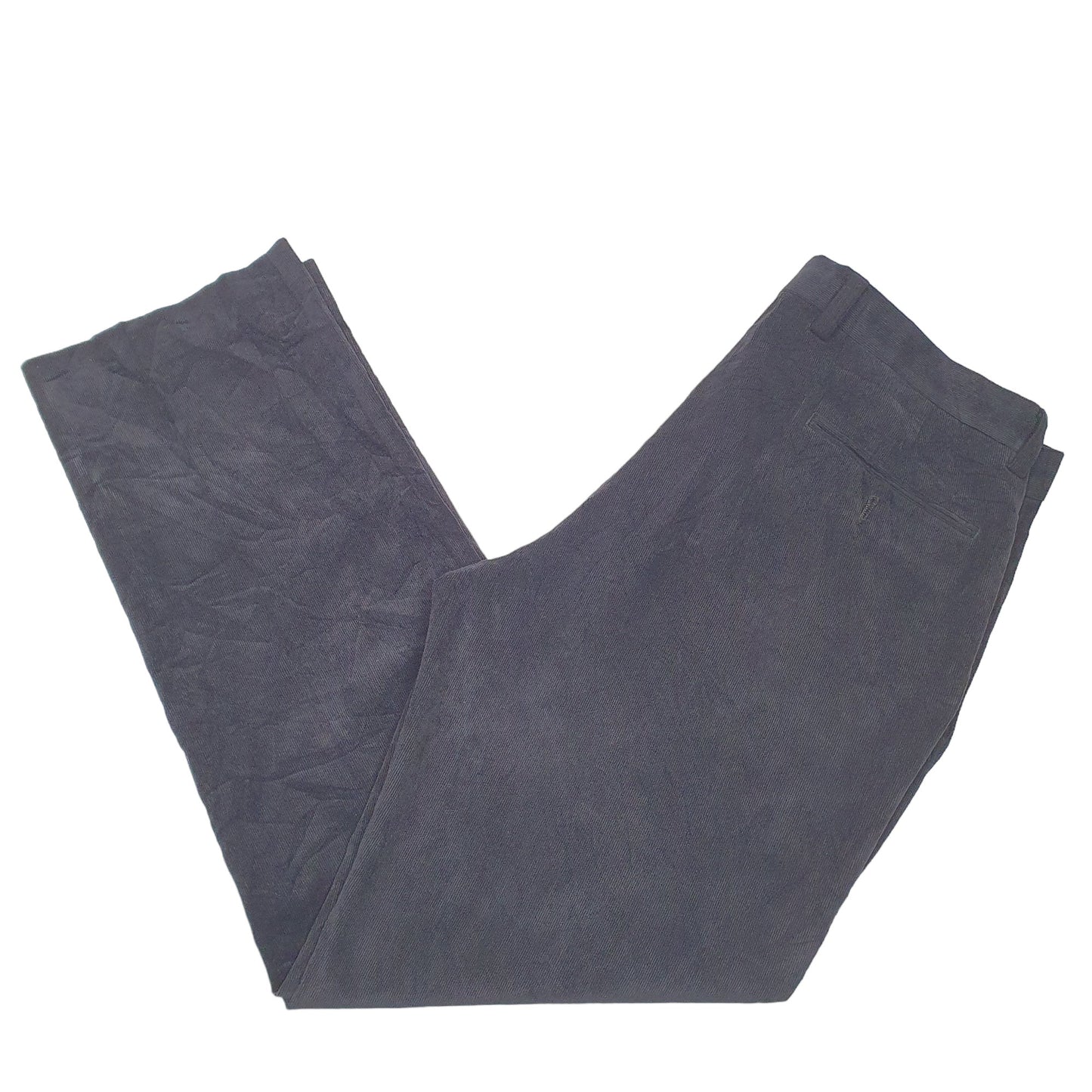 Mens Navy Izod  Corduroy Trousers