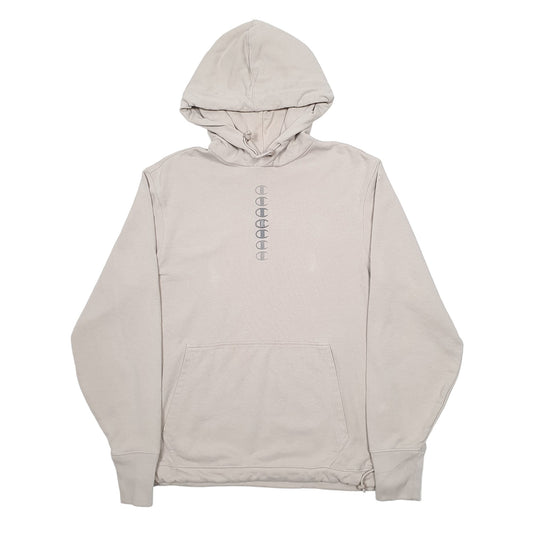 Mens Beige Champion Reverse Weave Hoodie Jumper