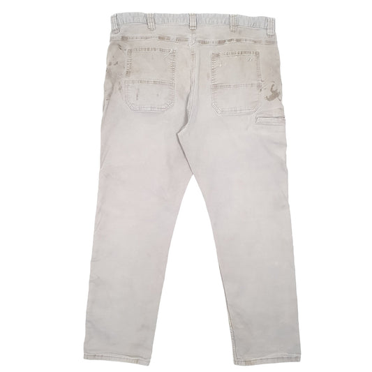 Mens Grey Ridgecut Toughwear Carpenter Trousers