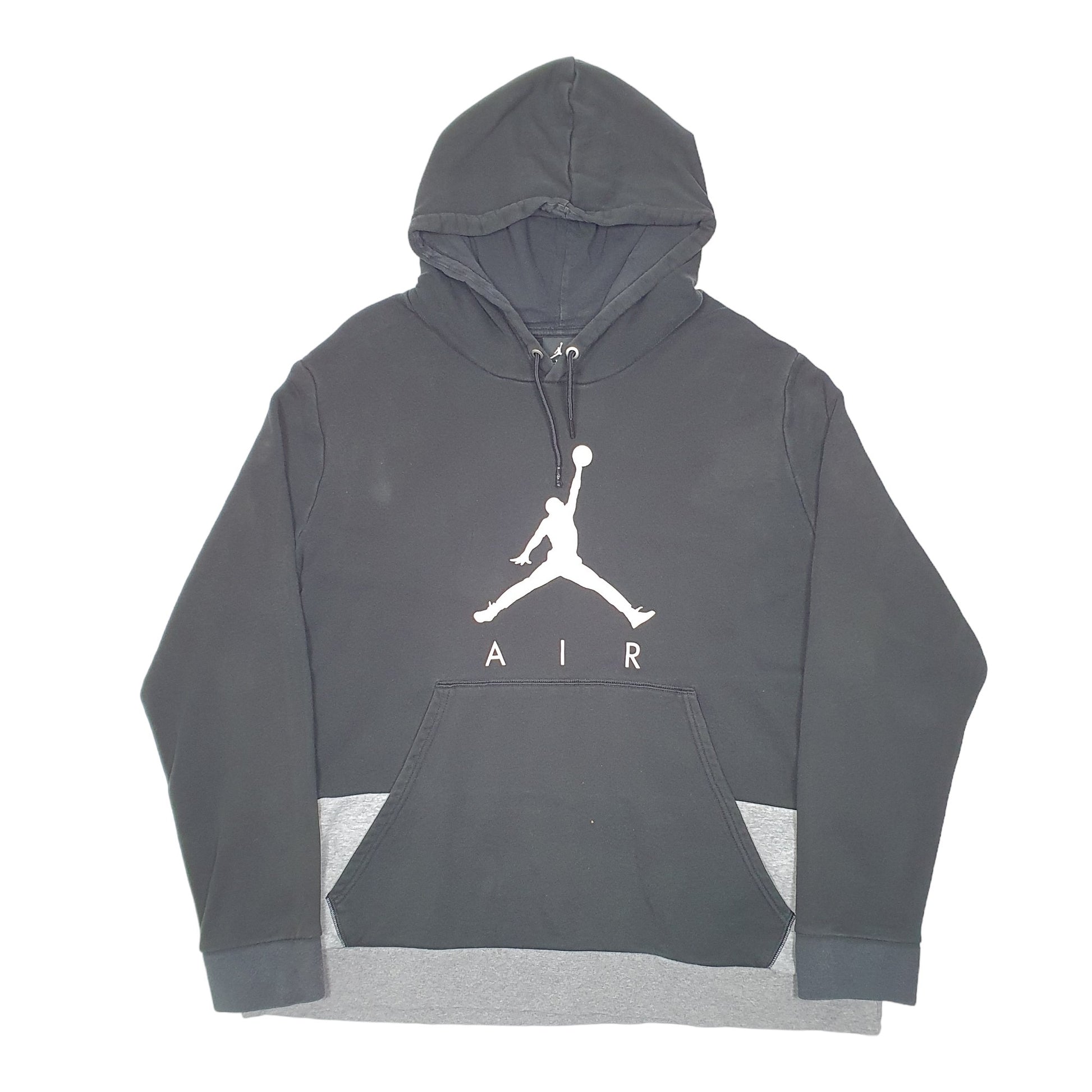 Mens Black Nike Air Jordan Basketball Hoodie Jumper