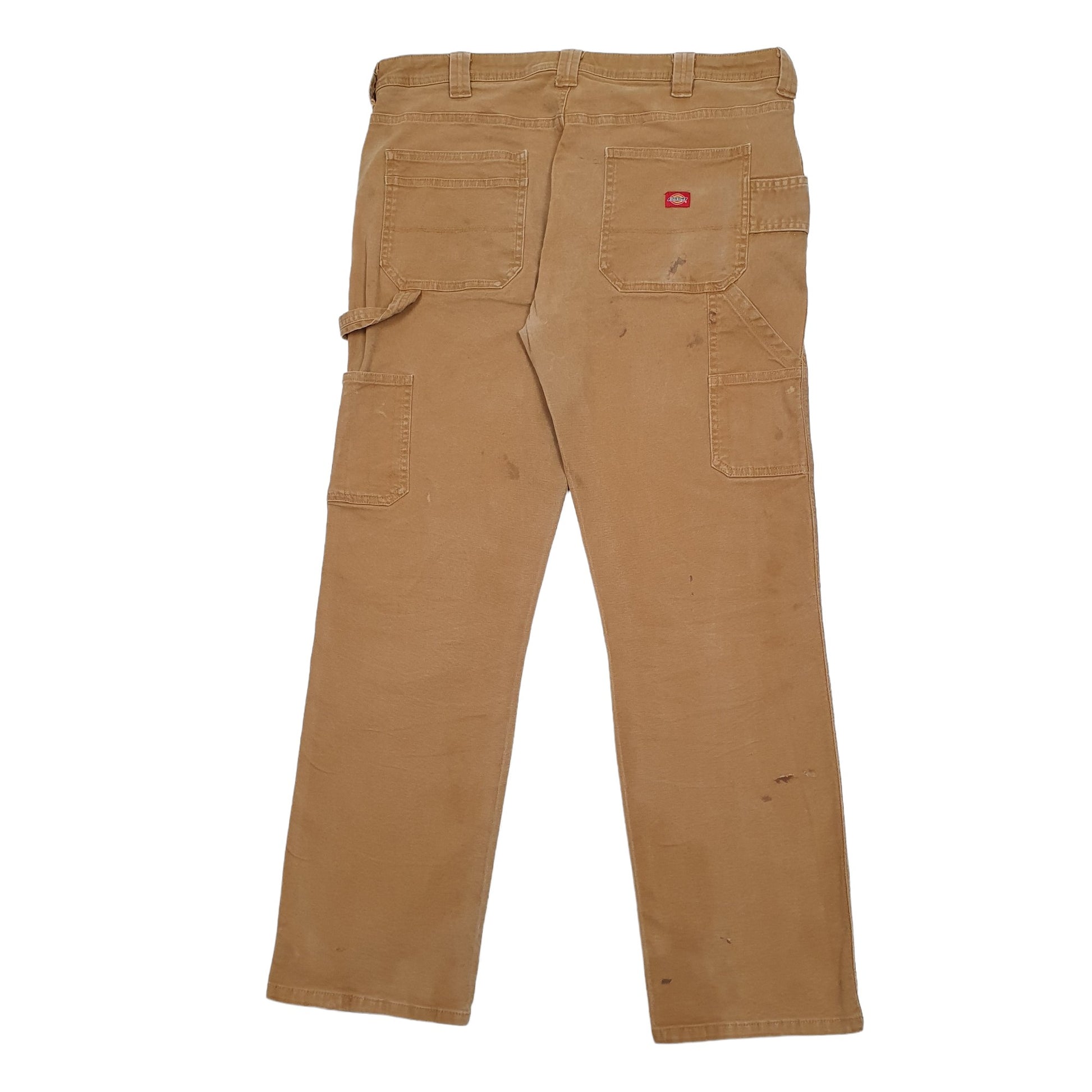 Womens Tan Dickies  Carpenter Trousers