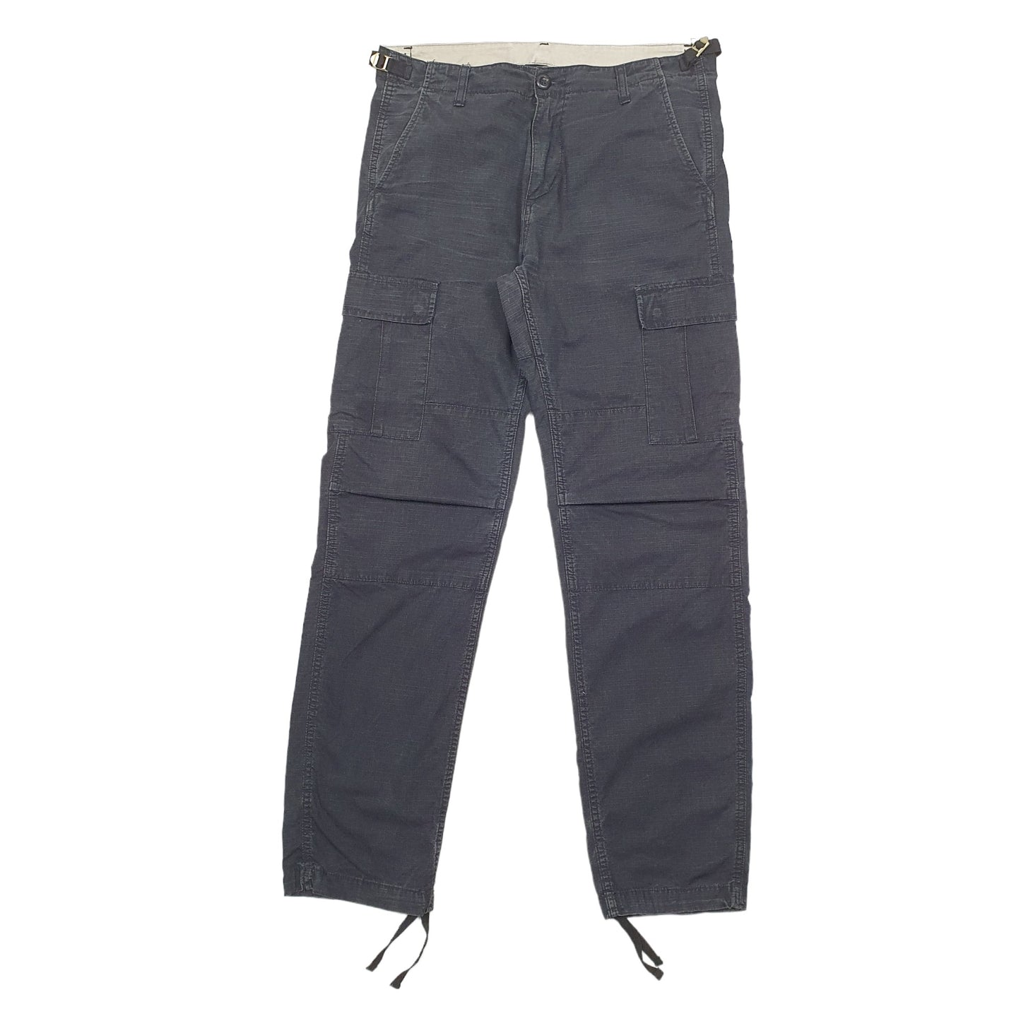 Mens Black Carhartt Aviation Pant Ripstop Cargo Trousers