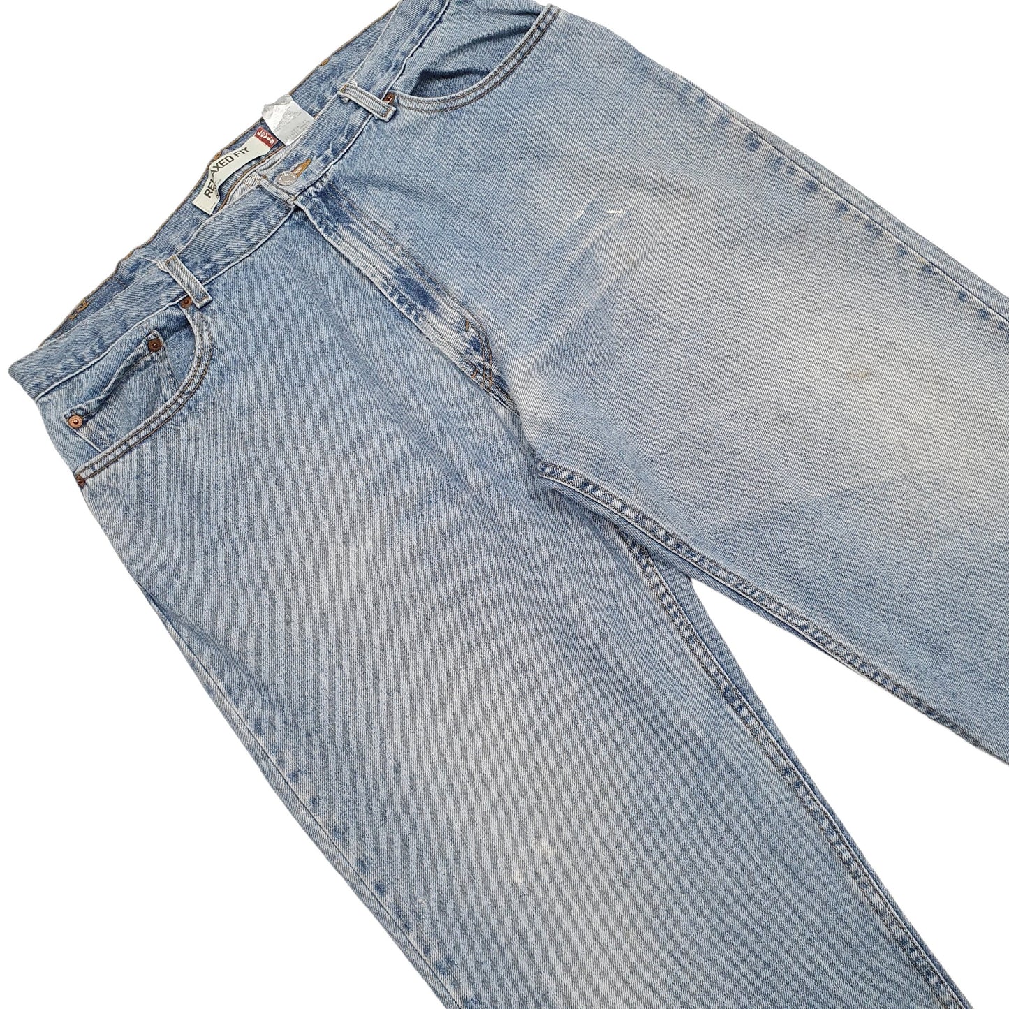 Mens Blue Levis  550 JeansW40 L30