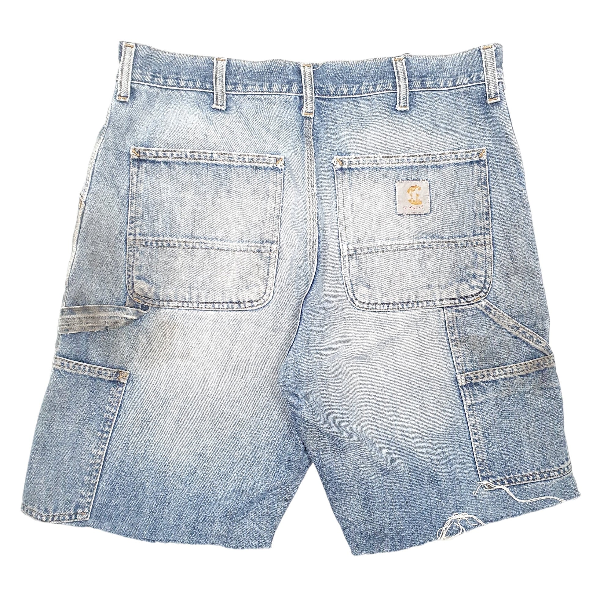 Carhartt denim deals carpenter shorts