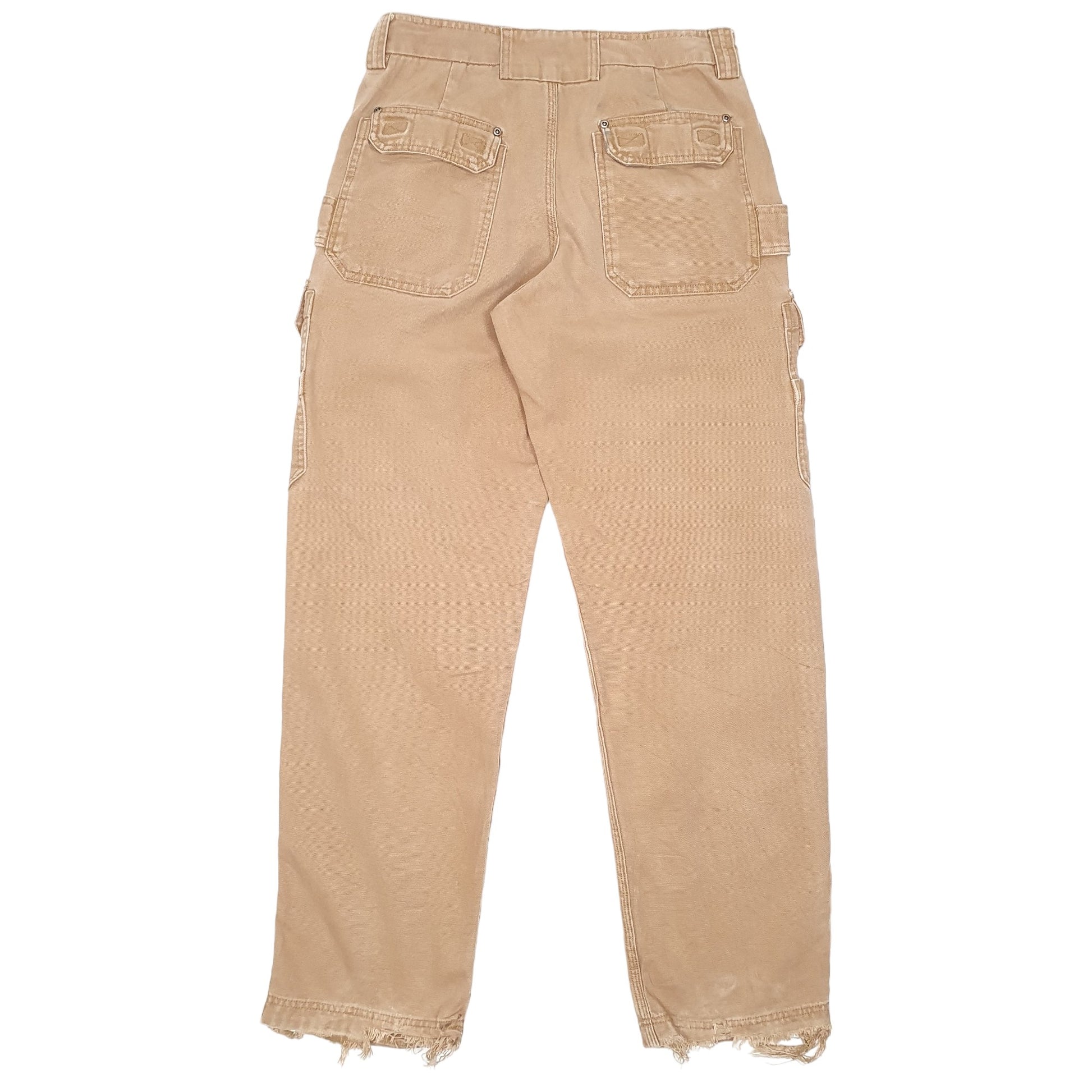 Mens Tan Duluth Carpenter Cargo Trousers