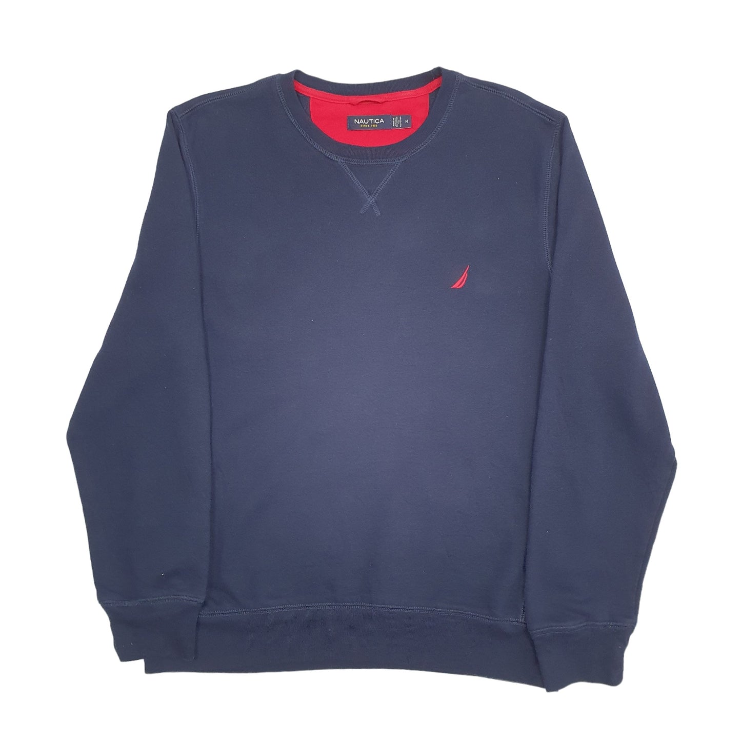 Mens Navy Nautica  Crewneck Jumper