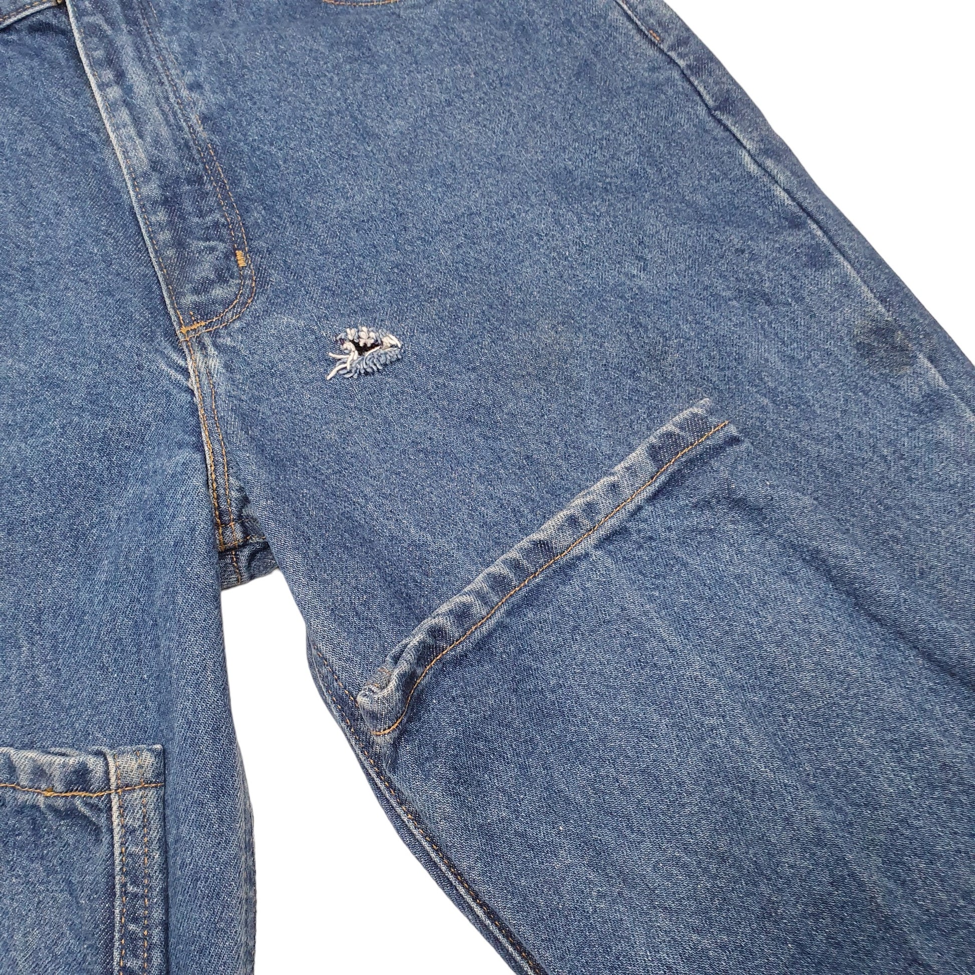 Mens Blue Carhartt Relaxed B17 JeansW34 L36