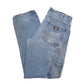 Mens Blue Dickies  Carpenter Trousers