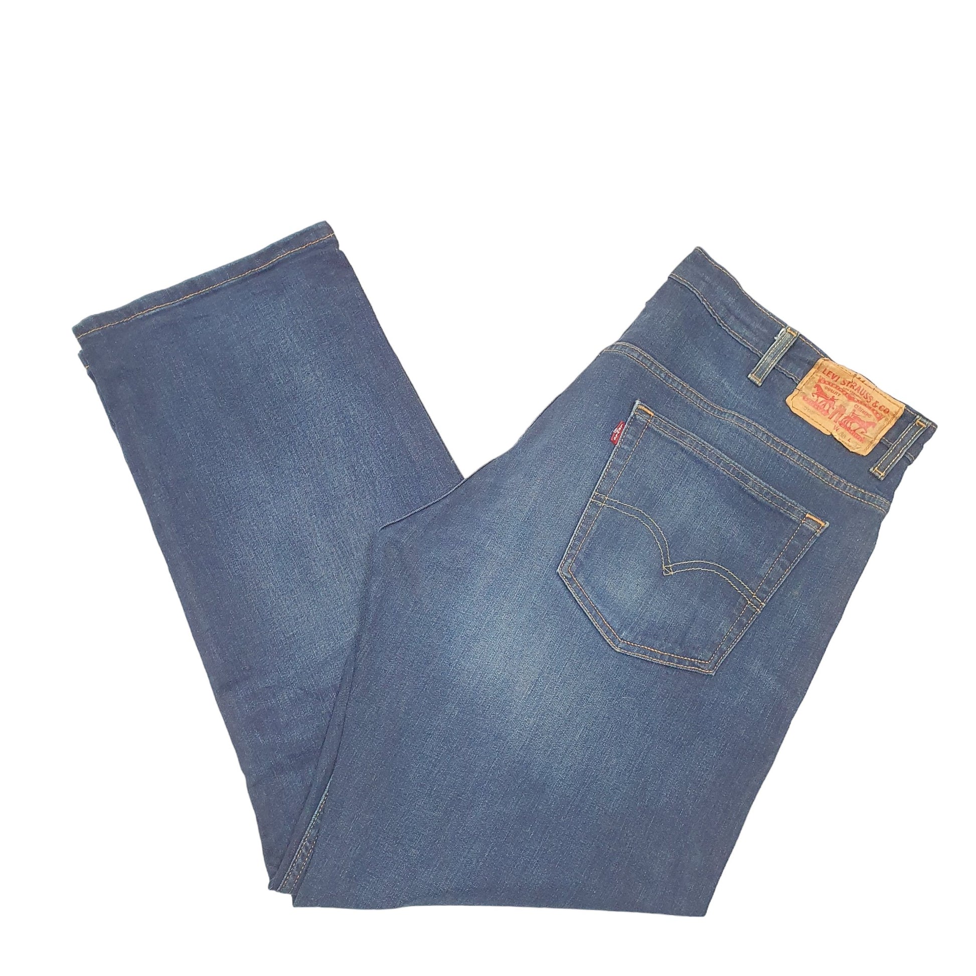 Mens Blue Levis Stretch 569 JeansW40 L32