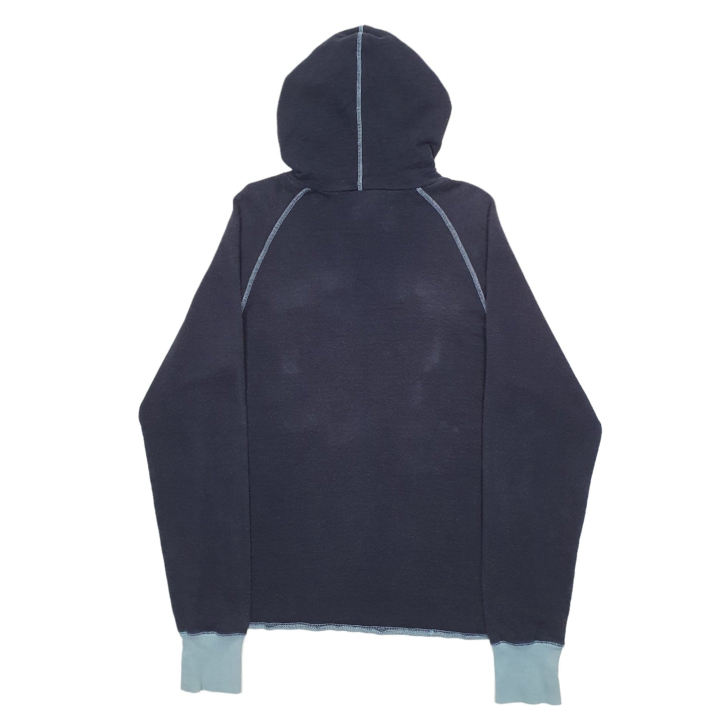 Mens Navy Adidas USA College Foot all Hoodie Jumper