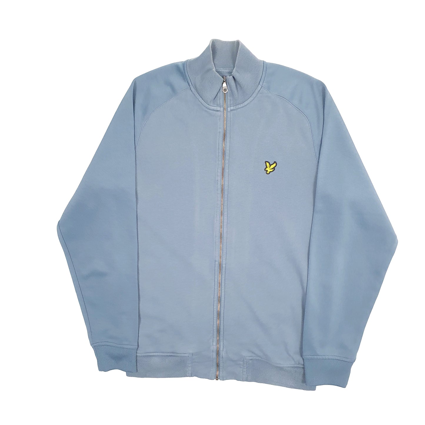 Mens Blue Lyle & Scott  Full Zip Jumper