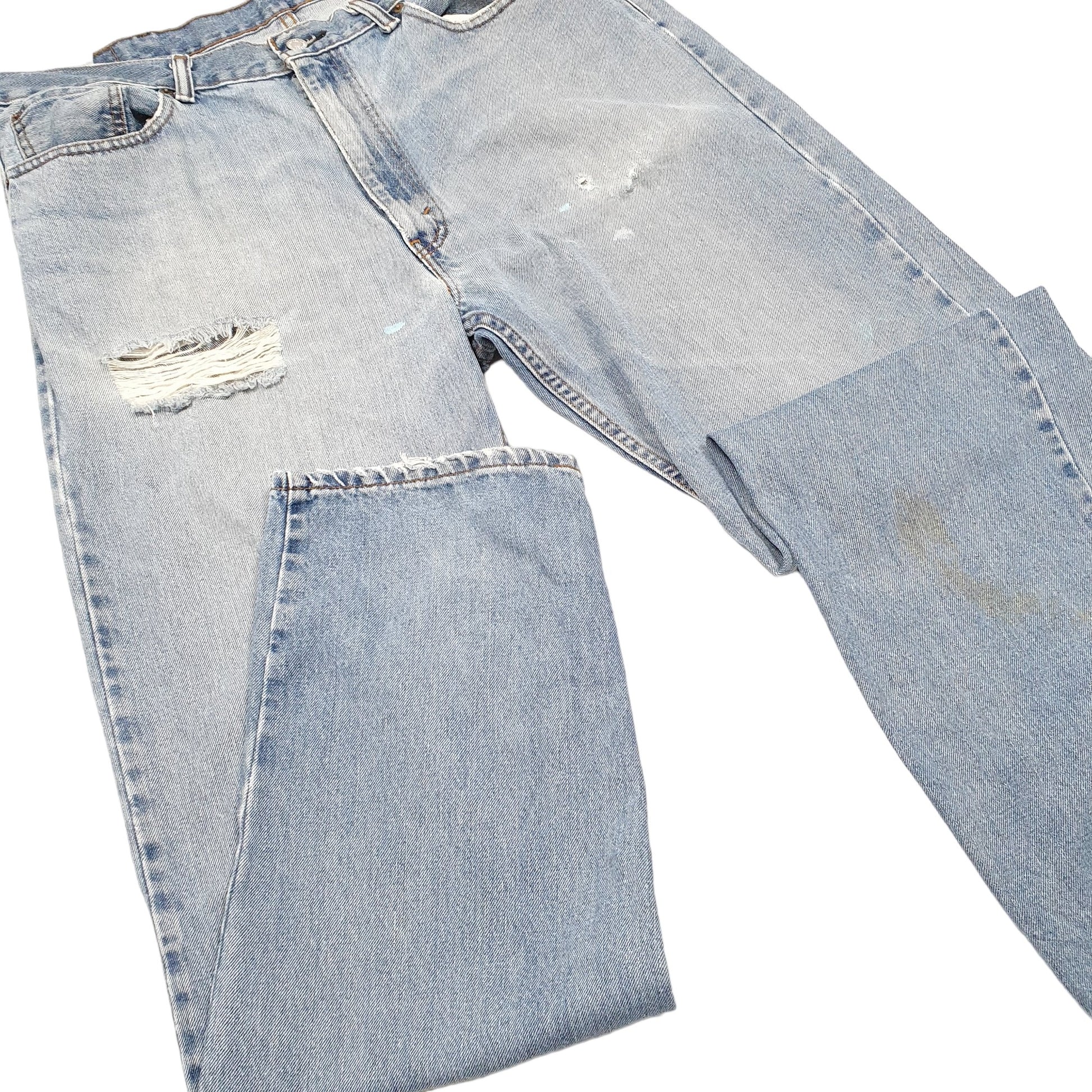 Mens Blue Levis  550 JeansW38 L34