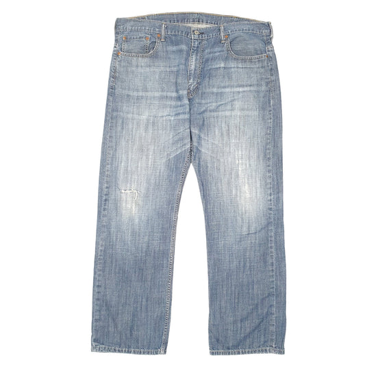 Mens Blue Levis 569 JeansW42 L32