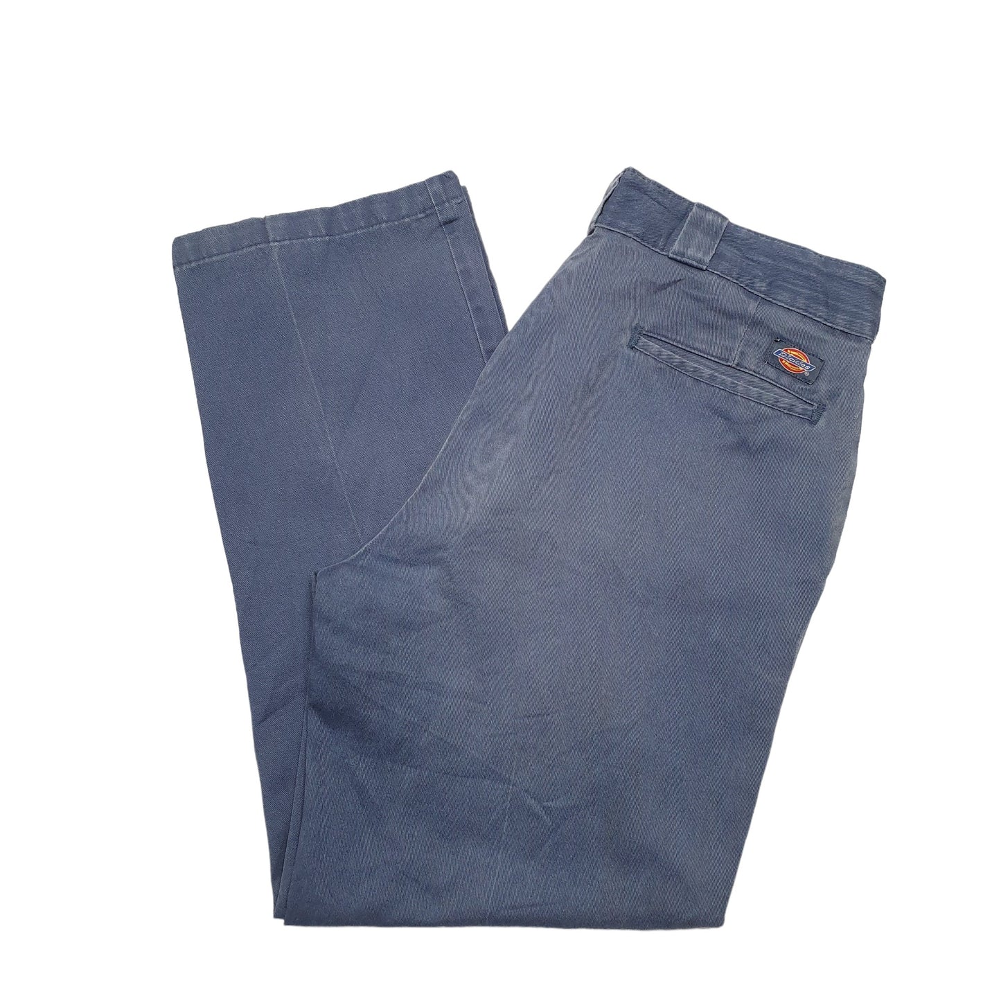 Mens Blue Dickies  Chino Trousers